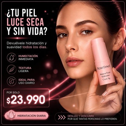 Bálsamo Facial Hidratante Antiarrugas Rosetimes